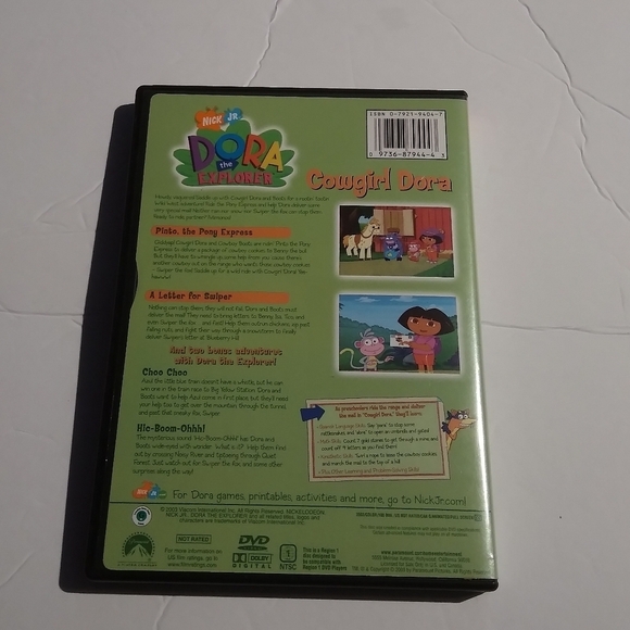 Dora The Explorer Nick Jr Lot of 4 DVD"s - Picture 8 of 10